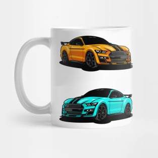 Ford Mustang Shelby GT500 X4 Mug